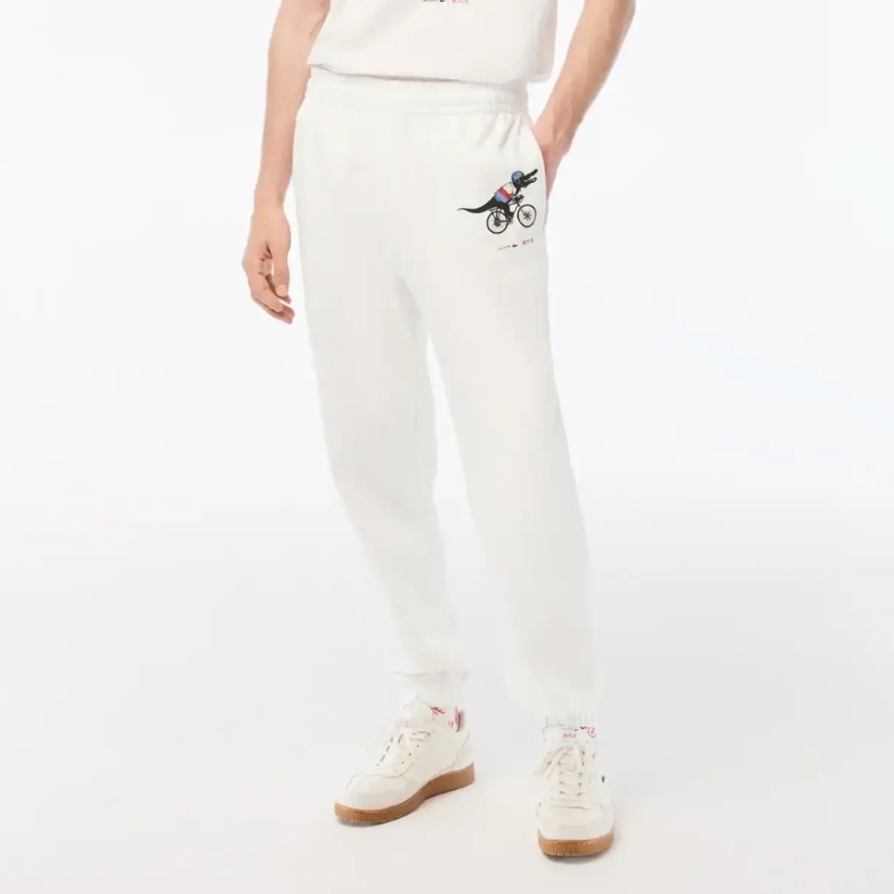 Lacoste x Netflix Mens Croc Print Sweatpants